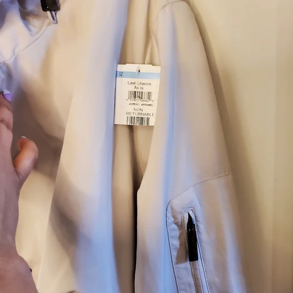 Ellen Tracy City Jacket with Hood size 1X - Picture 13 of 13